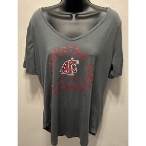 Women’s Washington State Cougars‎ Vneck Shirt Size XL